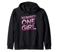 Number One Girl Tee Femme Forte indépendante Original Sweat à Capuche