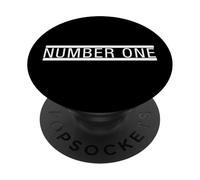 Number One Illustration Novelty Graphic Designs PopSockets PopGrip Adhésif
