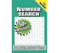 Number Search Puzzle Book: Easy-to-Read Print Featuring Number Puzzles | 6 x 9 Inches | 110 Pages | 50+ Puzzles... Gift for Vacations, Holidays, any Time!