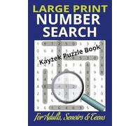 Number Search Puzzles for Adults, Seniors, Young Adults and Teens - Large Print: 50+ Captivating Puzzles with 500+ Numbers to Find | Complete ... | Enjoy Fun and Boost Brain Fitness in One