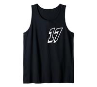 Number Seventeen #17 Uniforme d'équipe Sportive 17 Débardeur