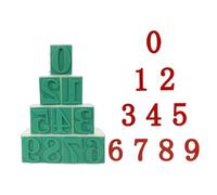 Number Stamps, Number 0-9 Journal Stamps Planner Craft Stencil Template