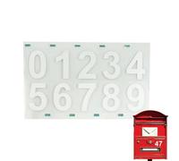 Number Stickers For Mailbox, Reflective Waterproof Adhesive