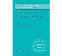 Number Theory and Dynamical Systems, London Mathematical Society Lecture Note Series J. A. G. Vickers, M. M. Dodson (Auteur)