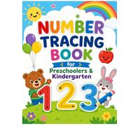 Number Tracing Activity Book for Preschoolers & Kindergarten: Number Tracing Workbook for Kids Ages 3-5, Learn to Write Numbers 1-100, Preschool & Kindergarten Handwriting Practice Activity Book
