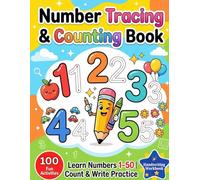 Number Tracing & Counting Book: Fun & Easy Learning