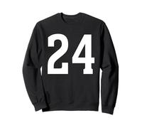 Number Twenty Four #24 Uniforme de l'équipe 24 Anniversaire Sweatshirt