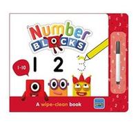 Numberblocks 1-10: A Wipe-Clean Book and Pen - Learn to Write Numbers for Preschool Ages 3-6