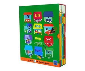 Numberblocks and Alphablocks 5 Book Lift-the-Flap Set