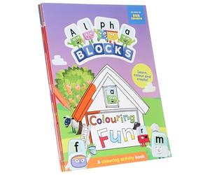 Numberblocks Colouring Fun 3 Books Collection Set (Numberblocks, Colourblocks & Alphablocks)