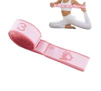 Numbered Resistance Band | Yoga Stretching Supplies | Yoga Stretching Strap - for Adults Athletes Beginners Professionals Travelers Hotel Office Apartment Home Gym