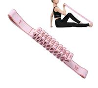 Numbered Resistance Bands - Fitness Stretching Equipment | Abs Material, 4x115cm & 4x135cm Sizes, Pilates Band for Adults, Beginners, Professionals, Athletes, Men, Travelers and Hotel