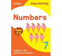 Numbers Ages 3-5 (Poche) Collins Easy Learning Preschool