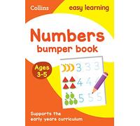 Auteur inconnu – Numbers Bumper Book Ages 35 – Collins Easy Learning – Broché
