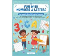 Numbers & Letters Word Search Puzzle Book: Word searches with easy to read print about alphabet, numbers and shapes and more. | 6x9" inches, 110 pages | 50+ Puzzles.