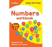 Numbers Workbook Ages 3-5 (Poche) Collins Easy Learning Preschool