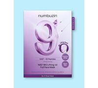 Numbuzin Masque lifting pour le visage No.9 Nad Bio Lifting-Sil Full Face Mask - 48 ml * 4 pcs