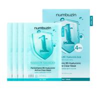 Numbuzin Masque Visage en Tissu No.1 Pantothenic B5 Hyaluronic Active Clear Mask - 26 ml * 5 pcs