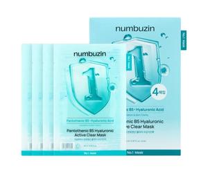 Numbuzin No.1 Masque en feuille apaisant pour les peaux sujettes à l'acné -