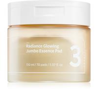 Numbuzin No.3 Radiance Glowing Jumbo Essence Pad - 70 pièces