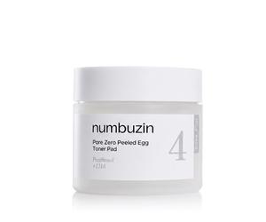 Numbuzin No.4 Pore Zero Peeled Egg Toner Pad 190 ml