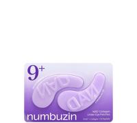 numbuzin No.9 Eye Patches | NAD+ Collagen Under Eye Patches | Dark Circles, Cooling, Puffy Eyes, Eyebags, Wrinkles | Peptides, Caffeine, Niacinamide | Self Care, Gift | 5 Pairs, 10Patches