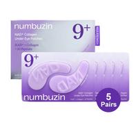 Numbuzin No. 9 NAD+ Collagen Under Eye Patches coussinets en hydrogel anti-rides et anti-cernes 5 pcs