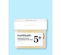 Numbuzin Tampons pour le visage à la niacinamide et au complexe vitaminé No.5+ Glutathione Vitamin Concentrated Toner Pads - 190 ml / 70 pcs