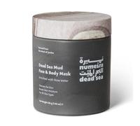 Numeira Masque de boue de la mer Morte, masque pour le corps et le visage | Masque hydratant à l'argile à l'eau de rose - Masque facial riche en minéraux pour tous les types de peau - Soin quotidien de