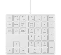 Numeric Keypad Wired Numpad 34 Touches Clavier Portable Usb Externe Mini Slim Clavier Magicforce Blanc