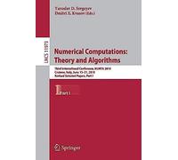 Numerical Computations: Theory And Algorithms