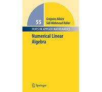 Numerical Linear Algebra – Springer Verlag