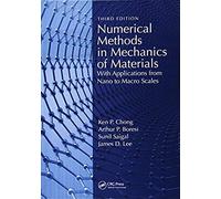Numerical Methods In Mechanics Of Materi