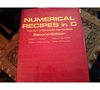 Numerical Recipes in C: The Art of Scientific Computing