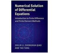 Numerical Solution Of Differential Equations