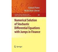 Numerical Solution Of Stochastic Differential Equations With Jumps In Finance