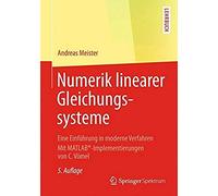 Numerik Linearer Gleichungssysteme