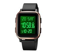 numérique à Main - Tendance pour Homme, Affichage numérique carré pour Les Occasions Formelles décontractées, Parfait Anniversaire, Noël, Nouvel an, élégante, idéale pour Les Rend