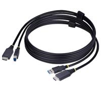 Numérique A/V Câble 2.0 Et USB 3.2 Génération 1 Ensemble pour KVM Touches, 1.8m