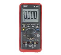 Sealey Numérique Automotive Multimètre 15-Function Barre Graphe / PC Lien TA203