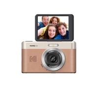 KODAK Pixpro C1 - Appareil Photo Numérique Ultra-Compact | 13MP BSI CMOS, Zoom 4X, Écran LCD 2.8", Flash LED, Batterie Intégrée - Marron