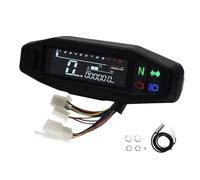 Numérique Compteur universel pour moto, compteur numérique, tachymètre LED, tableau de bord, accessoires