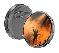 Numérique - Écran 1,7 Pouces pour Affichage d'de Jeu,Badge Intelligent Portable | pour collectionneurs, Fans, Adolescents, soirées à thème, Cosplay, événements,