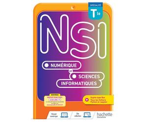 Numérique et Sciences Informatiques Tle Spécialité - Livre élève Edition 2022 - Michel Beaudouin-Lafon - Hachette Education - broché - Scolaire / Universitaire