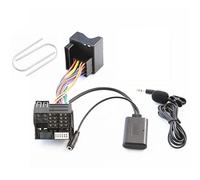Numérique Etanche Camera Câble auxiliaire Bluetooth 5.0 Voiture Microphone kit Mains Libres Adaptateur d'appel Gratuit téléphone Portable pour Peugeot
