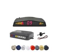 Numérique Etanche Camera Kit de capteurs de stationnement pour Voiture écran 22mm 4 capteurs rétroéclairage Radar recul système Surveillance Alarme sonore(Bleu)