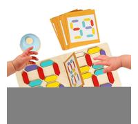 Numérique | Jeu interactif de correspondance de blocs de bois pour | Jeu interactif de correspondance, pour salle de ureau, activités de jardin