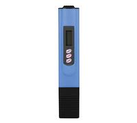 Numérique LCD mètre d'eau, testeur de pureté de stylo testeur de l'eau TDS mètre testeur de compteur TDS 0-9990 PPM Temp portatif testeur de qualité de l'eau(Bleu)