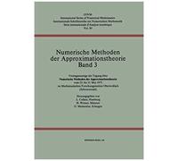 Numerische Methoden Der Approximationstheorie/Numerical Methods Of Approximation Theory