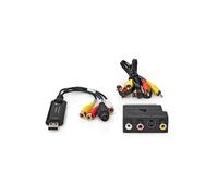 Numériseur Vidéo | Nedis | VGRRU101BK |Noir Noir G